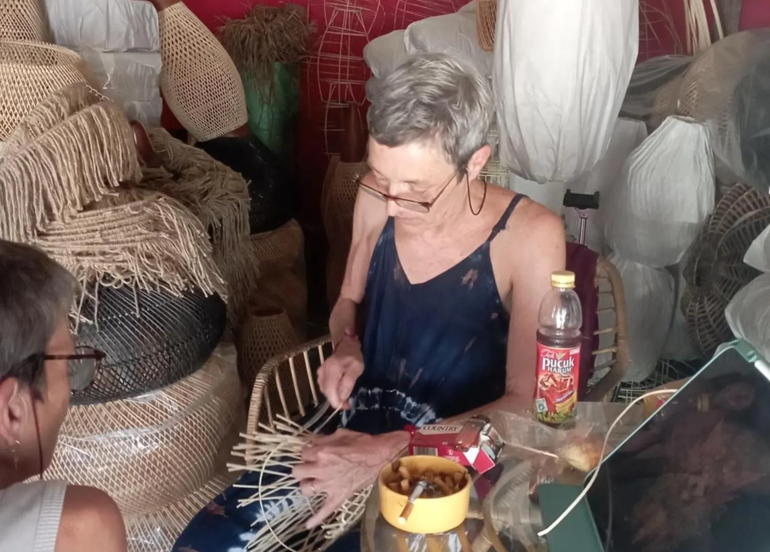 Weaving Class Rattan Lamps Ubud  Ubud (Bali)